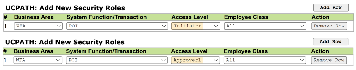 SARA request screenshot. The table below provides an accessible version of this text.